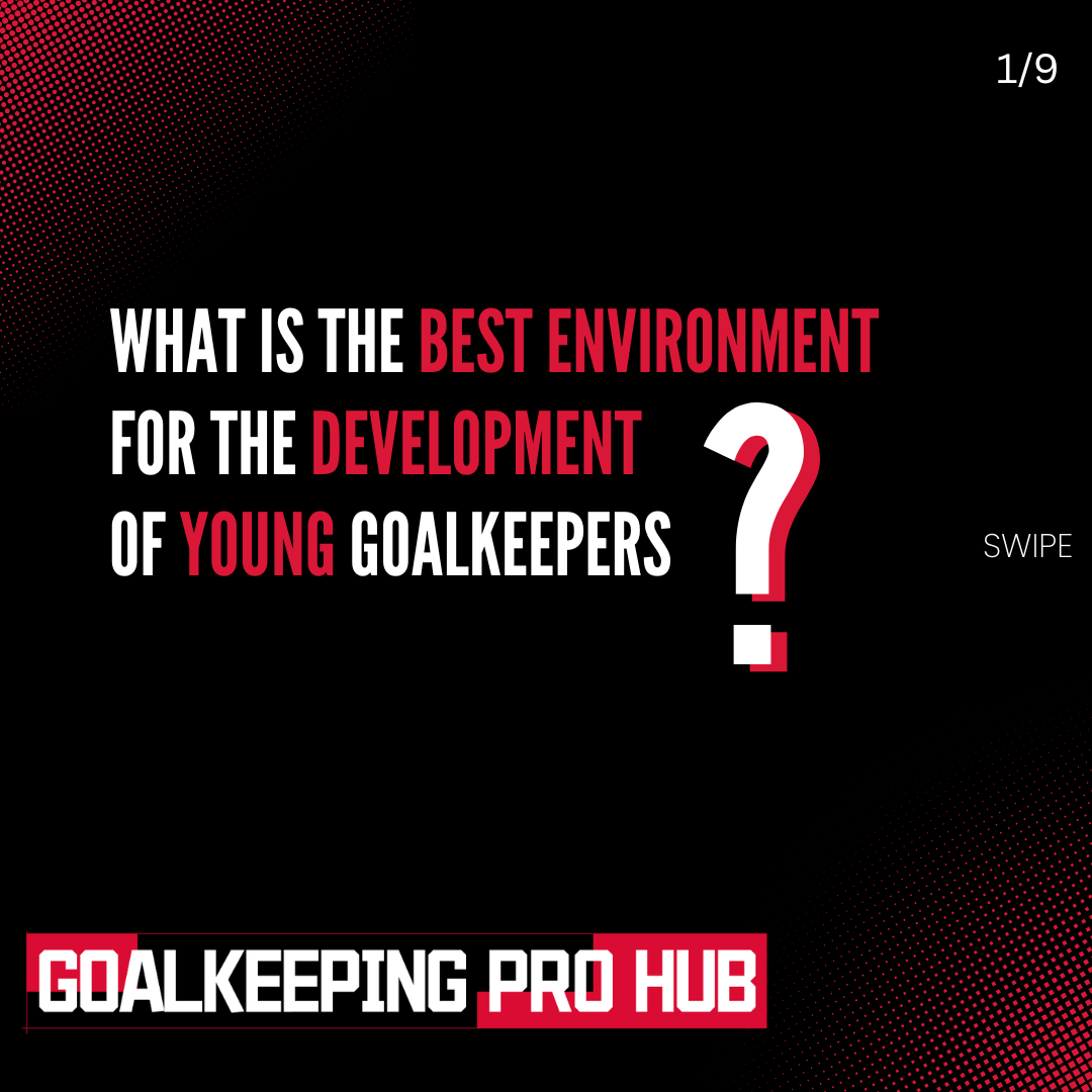 The best environment for the development of young goalkeepers.