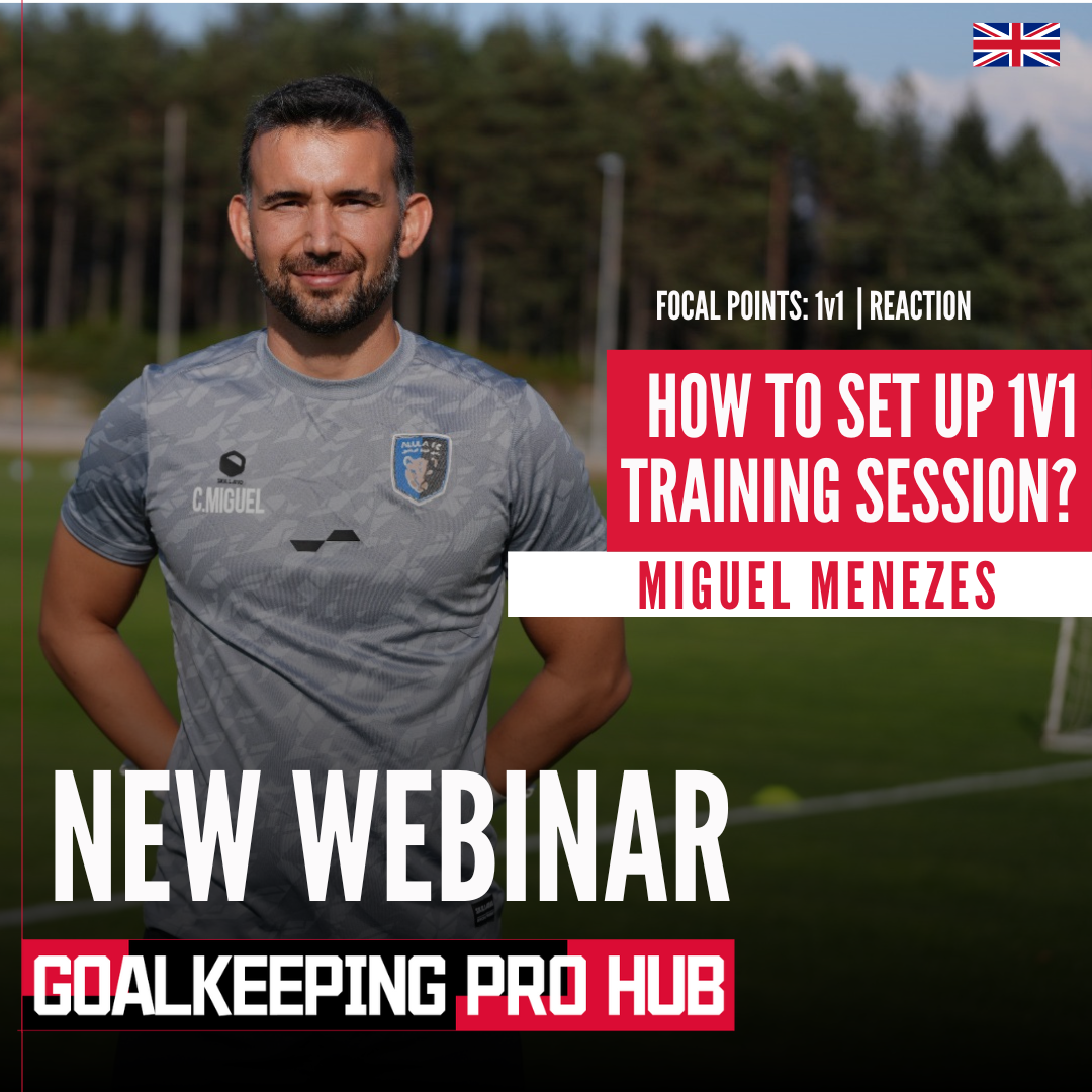 WEBINAR: How to set up 1v1 training session - Portugal Goalkeeping School!