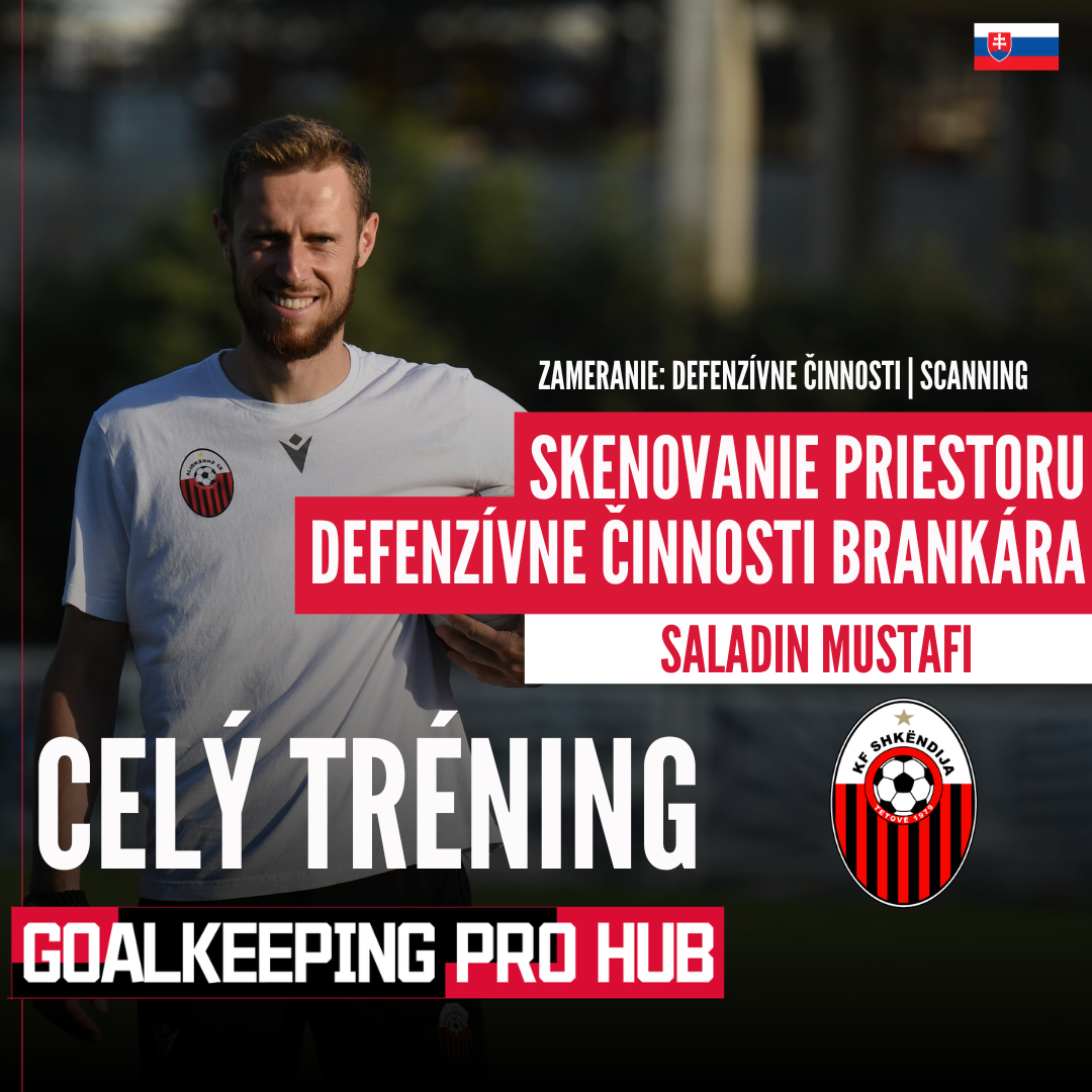 Saladin Mustafi: Skenovanie priestoru, defenzívne činnosti brankára