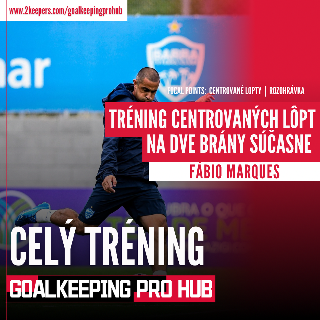 Fábio Marques: Tréning centrovaných lôpt na 2 brány súčasne